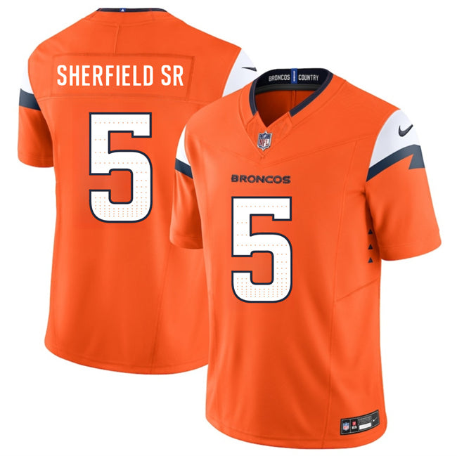 Trent Sherfield Sr Denver Broncos orange jersey