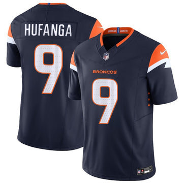 Talanoa Hufanga Denver Broncos navy FUSE jersey