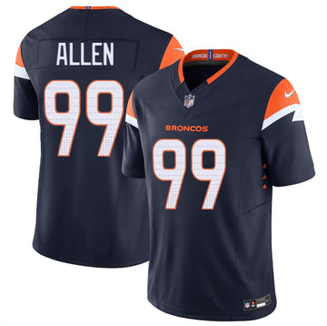 Zach Allen Denver Broncos navy Alternate jersey