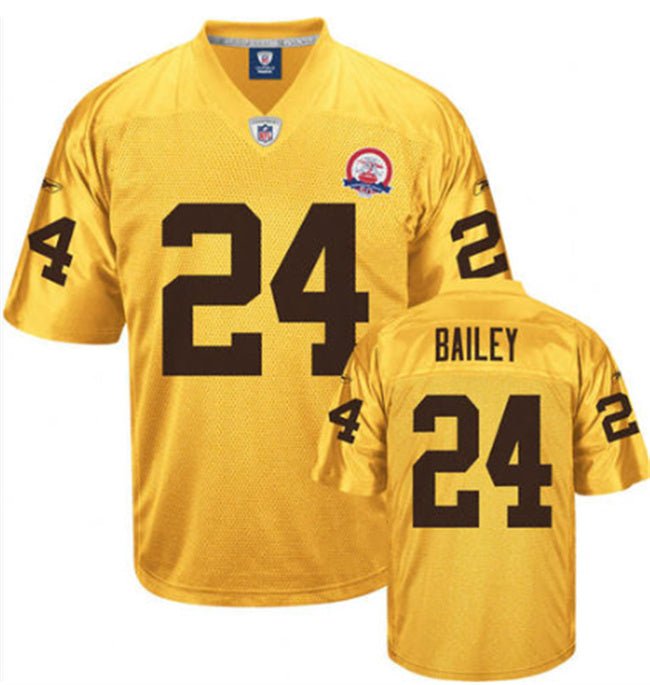 Custom Denver Broncos gold jersey