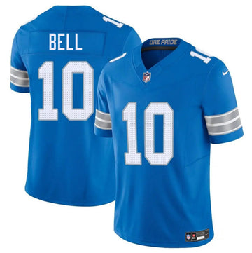 Ronnie Bell Detroit Lions blue jersey