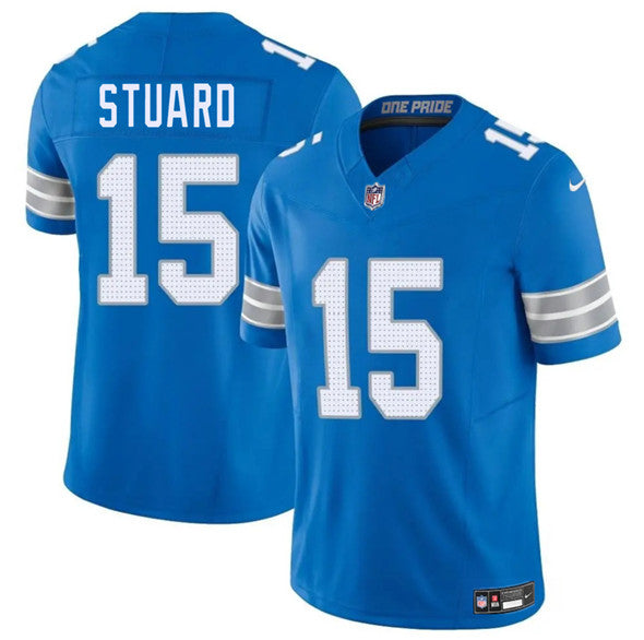 Grant Stuard Detroit Lions blue FUSE jersey