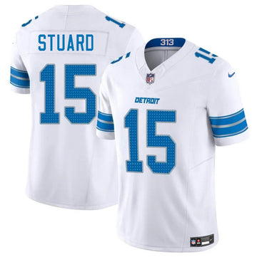 Grant Stuard Detroit Lions white jersey