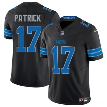 Tim Patrickn Detroit Lions black Alternate jersey