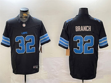 Brian Branch Detroit Lions black Alternate jersey