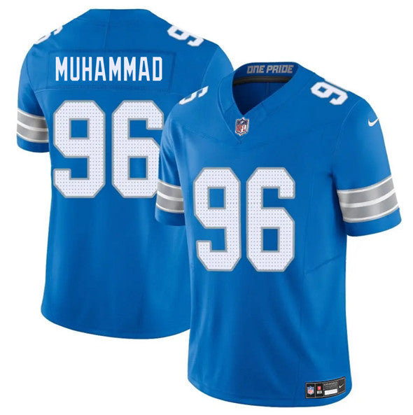 Al-Quadin Muhammad Detroit Lions blue FUSE jersey