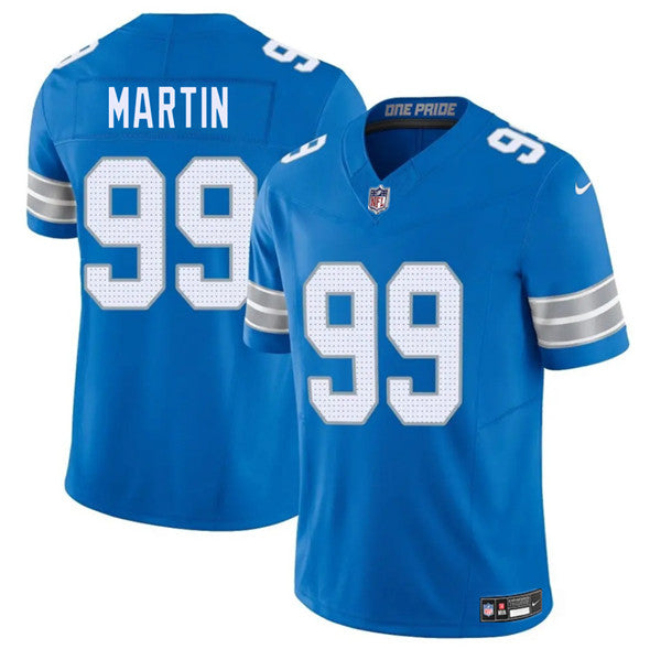Brodric Martin Detroit Lions blue FUSE jersey