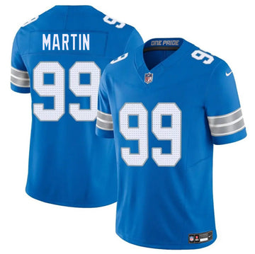 Brodric Martin Detroit Lions blue FUSE jersey