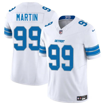 Brodric Martin Detroit Lions white FUSE jersey
