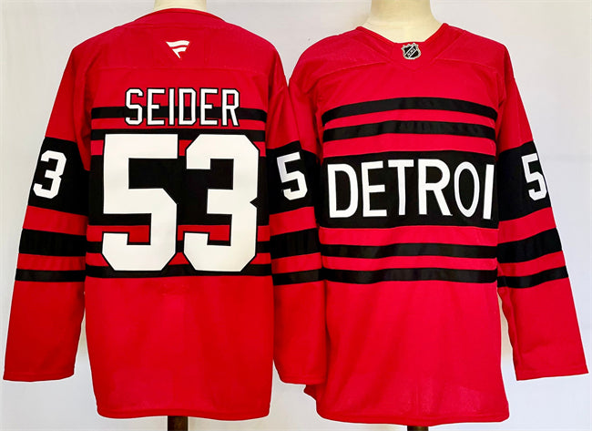 Detroit Red Wings red Reverse Retro jersey