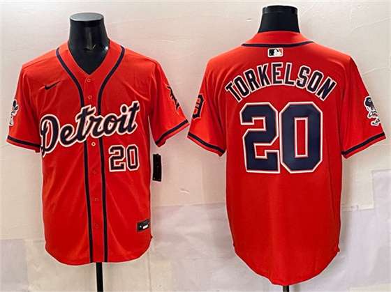 Spencer Torkelson Detroit Tigers orange Vapor jersey