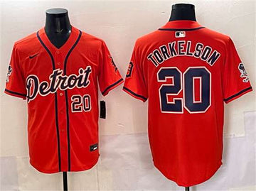 Spencer Torkelson Detroit Tigers orange Vapor jersey