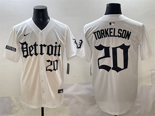 Spencer Torkelson Detroit Tigers white jersey