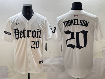 Spencer Torkelson Detroit Tigers white jersey