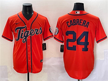 Miguel Cabrera Detroit Tigers orange jersey