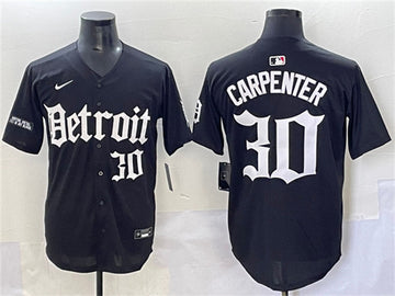 Kerry Carpenter Detroit Tigers black jersey
