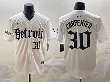 Kerry Carpenter Detroit Tigers white jersey