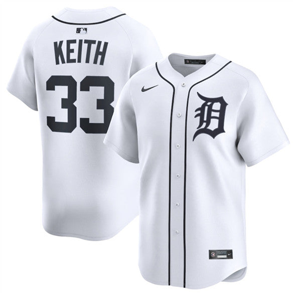 Colt Keith Detroit Tigers white Home jersey