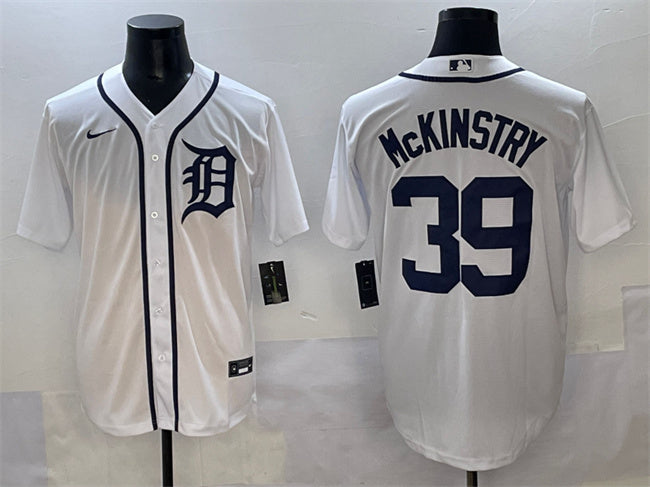 Zach McKinstry Detroit Tigers white jersey