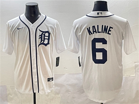 Al Kaline Detroit Tigers white jersey