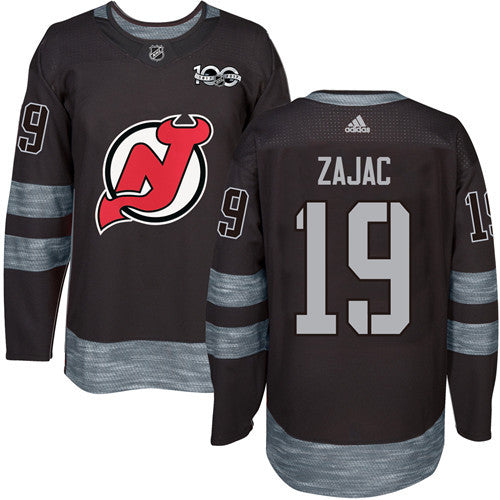 Travis Zajac New Jersey Devils black jersey