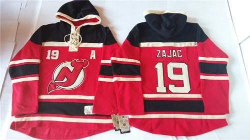 Travis Zajac New Jersey Devils red jersey