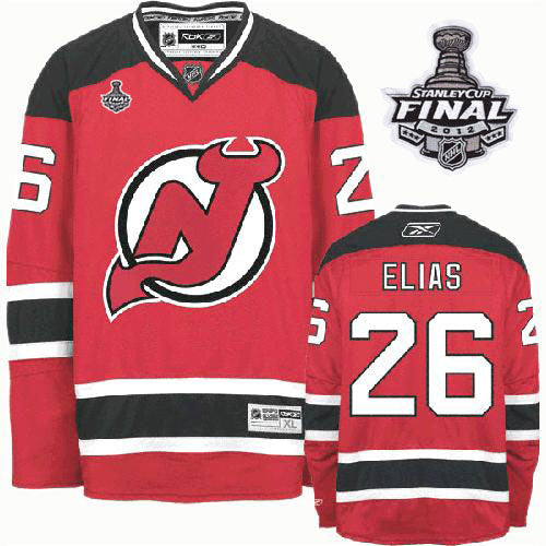 Patrik Elias New Jersey Devils red Home jersey