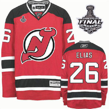Patrik Elias New Jersey Devils red Home jersey