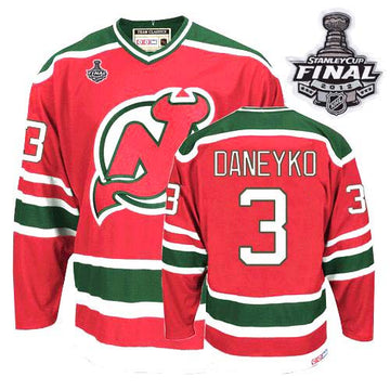 Ken Daneyko New Jersey Devils red-green Classic jersey
