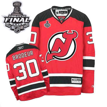 Martin Brodeur New Jersey Devils red jersey