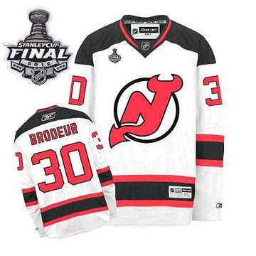 Martin Brodeur New Jersey Devils white jersey