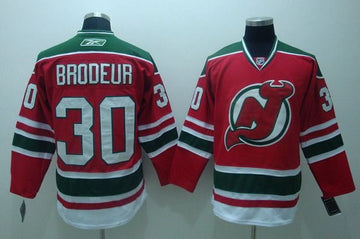 Martin Brodeur New Jersey Devils red Throwback jersey