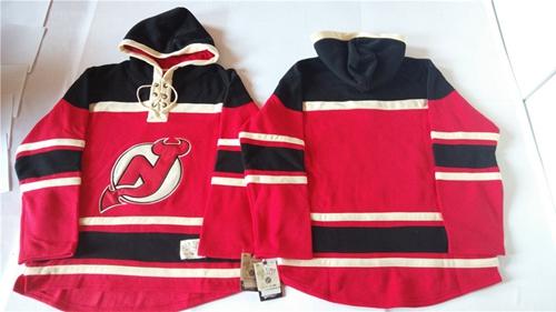 Custom New Jersey Devils red jersey