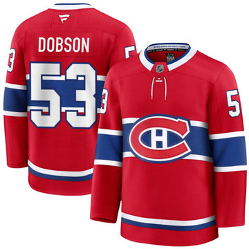 Noah Dobson Montreal Canadiens red jersey