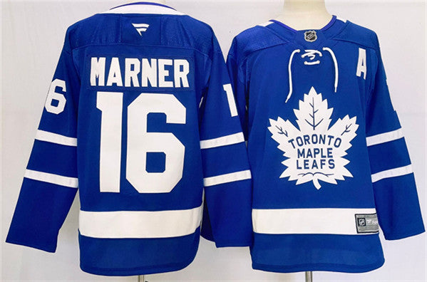 Mitchell Marner Toronto Maple Leafs blue jersey