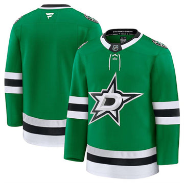 Custom Dallas Stars green Home jersey