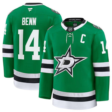 Jamie Benn Dallas Stars green Home jersey