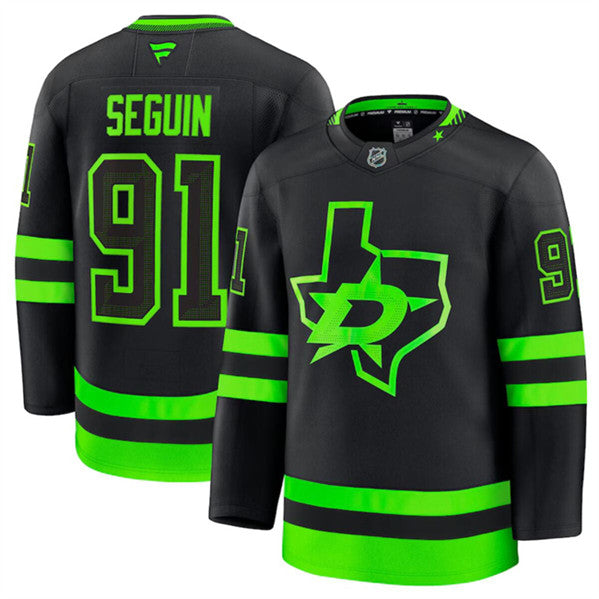 Tyler Seguin Dallas Stars black Alternate jersey