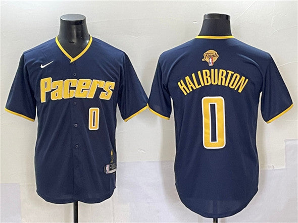 Tyrese Haliburton Indiana Pacers navy Vapor jersey