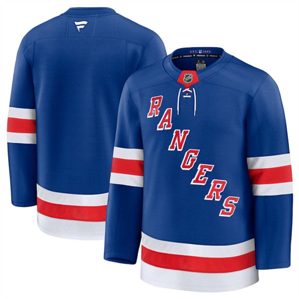 Custom New York Rangers royal Home jersey