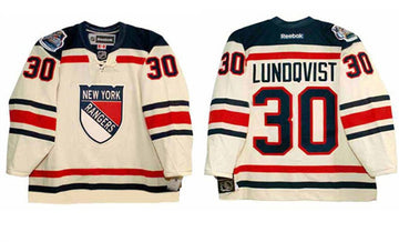 Henrik Lundqvist New York Rangers Winter Classic jersey