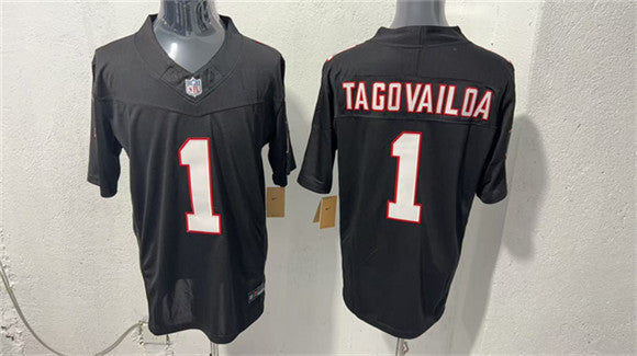 Tua Tagovailoa Atlanta Falcons black Vapor jersey