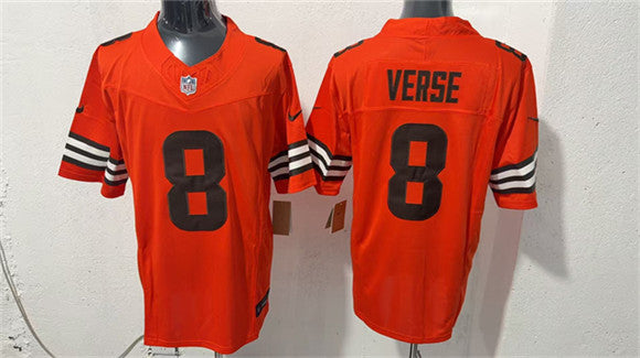Jared Verse Cleveland Browns orange Vapor jersey
