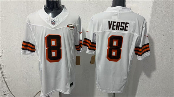 Jared Verse Cleveland Browns white Vapor jersey