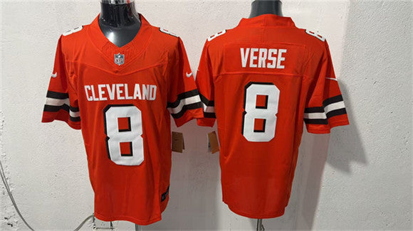 Jared Verse Cleveland Browns orange Vapor jersey