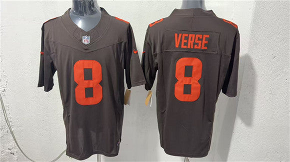 Jared Verse Cleveland Browns brown Vapor jersey