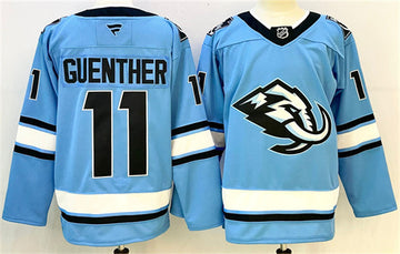 Dylan Guenther Utah Mammoth blue jersey