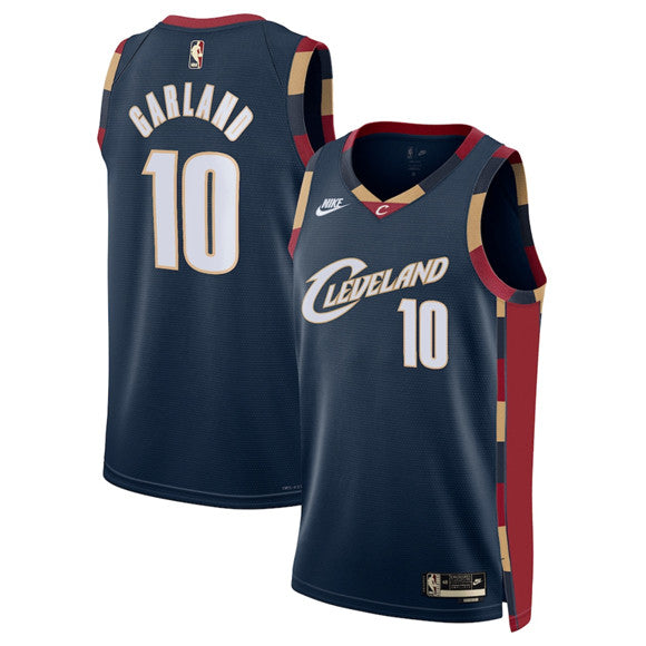 Darius Garland Cleveland Cavaliers navy Classic jersey