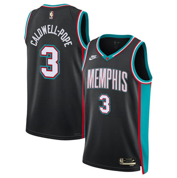 Kentavious Caldwell-Pope Memphis Grizzlies black Classic jersey