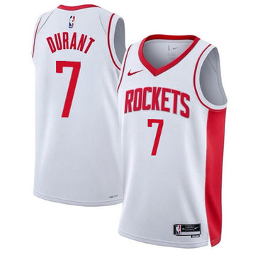 Kevin Durant Houston Rockets white jersey
